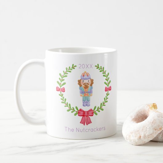 Nutcracker Christmas Kaffeetasse (Mit Donut)