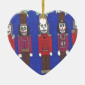 Nutcracker Christmas Keramikornament (Vorne)