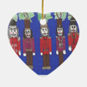 Nutcracker Christmas Keramikornament (Hinten)