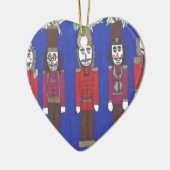 Nutcracker Christmas Keramikornament (Links)