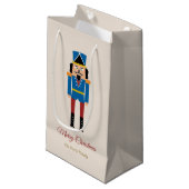 Nutcracker Christmas Kleine Geschenktüte (Vorderseite Schrägansicht)