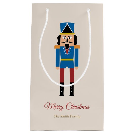 Nutcracker Christmas Kleine Geschenktüte (Vorderseite)