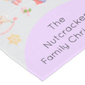 Nutcracker Christmas Mittelgroßer Tischläufer (Ecke)