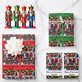 Nutcracker Christmas Name 3 Geschenkpapier Set