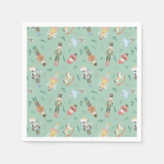 Nutcracker Christmas Napkin Serviette (Vorderseite)