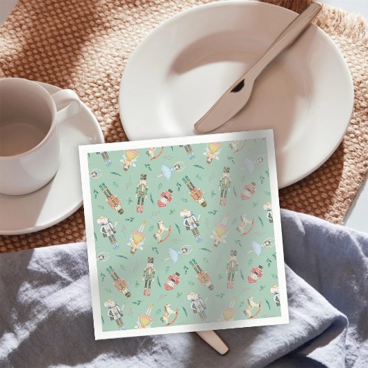 Nutcracker Christmas Napkin Serviette