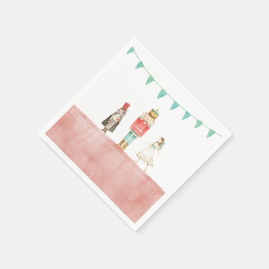 Nutcracker Christmas Napkins Serviette (Ecke)