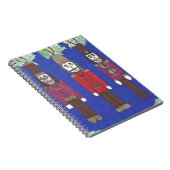 Nutcracker Christmas Notizblock (Rechte Seite)