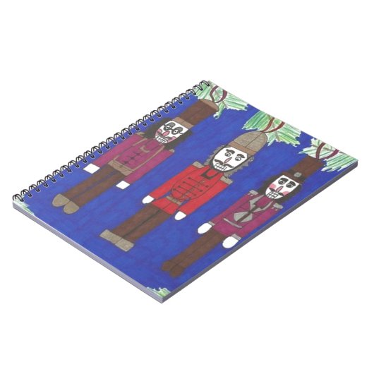 Nutcracker Christmas Notizblock (Linke Seite)