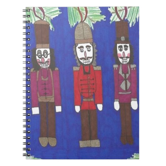 Nutcracker Christmas Notizblock (Vorderseite)