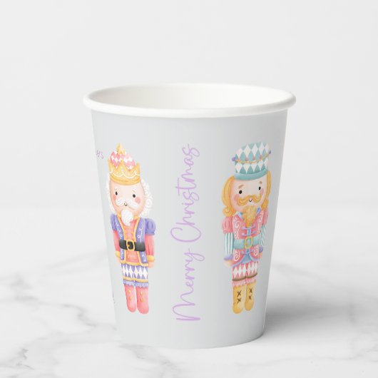 Nutcracker Christmas Pappbecher (Rückseite)