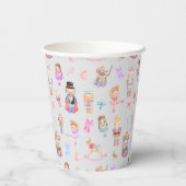 Nutcracker Christmas Pappbecher (Rückseite)