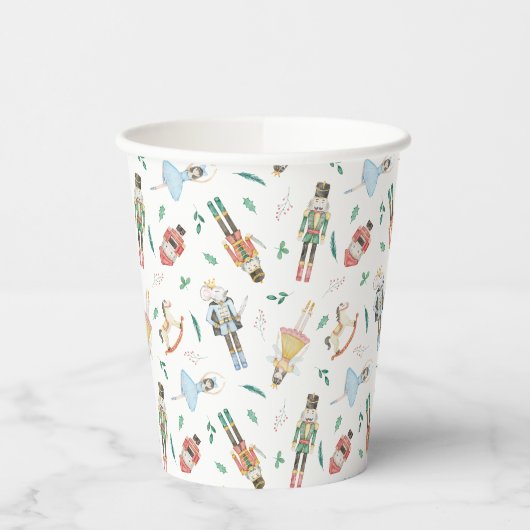 Nutcracker Christmas Pappbecher (Links)