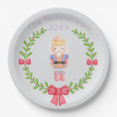 Nutcracker Christmas Pappteller (Vorderseite)