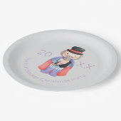 Nutcracker Christmas Pappteller (Schrägansicht)