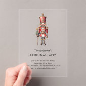 Nutcracker Christmas Party  Acryleinladungen (Insitu (Handheld))