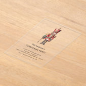 Nutcracker Christmas Party  Acryleinladungen (Ablage )