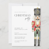 Nutcracker Christmas Party Einladung Classic (Vorderseite)