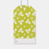 Nutcracker Christmas Personalisiert Green Geschenkanhänger (Rückseite)