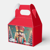 Nutcracker Christmas Personalisiert Kids Party Red Geschenkschachtel (Vorderseite)