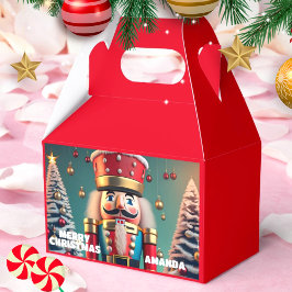 Nutcracker Christmas Personalisiert Kids Party Red Geschenkschachtel