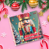 Nutcracker Christmas Personalisiert Kids Sketchboo Notizblock