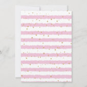 Nutcracker Christmas Pink Girl 2. Geburtstag Einladung (Rückseite)