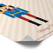 Nutcracker Christmas Poster (Ecke)