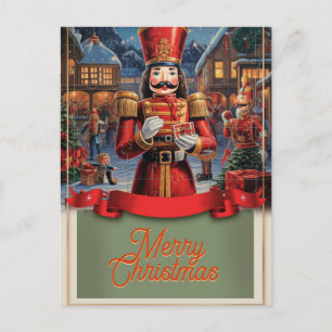 Nutcracker Christmas Postkarte
