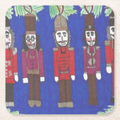 Nutcracker Christmas Rechteckiger Pappuntersetzer (Vorderseite)