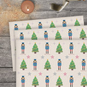 Nutcracker Christmas Seidenpapier