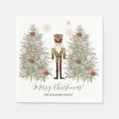 Nutcracker Christmas Serviette (Vorderseite)