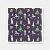Nutcracker Christmas Serviette (Vorderseite)