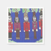 Nutcracker Christmas Serviette (Vorderseite)