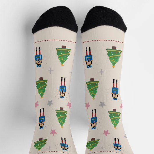 Nutcracker Christmas Socken (Oben)