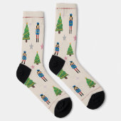 Nutcracker Christmas Socken (Rechts)