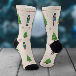 Nutcracker Christmas Socken