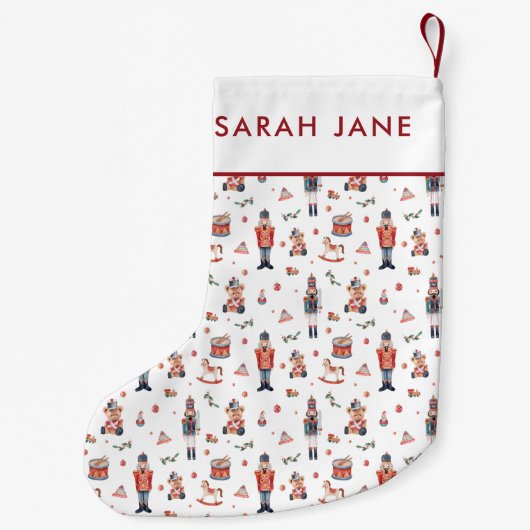 Nutcracker Christmas Strumpf Kleiner Weihnachtsstrumpf (Rückseite)