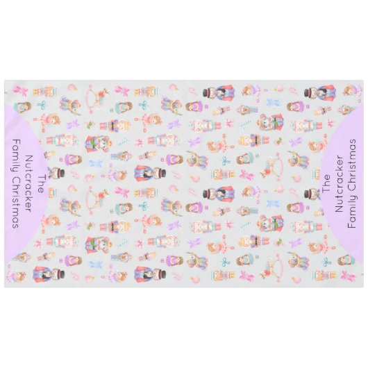 Nutcracker Christmas Tischdecke (Vorderseite (Horizontal))
