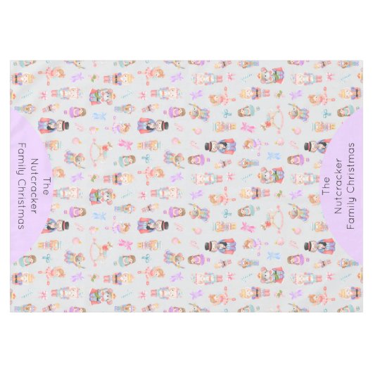 Nutcracker Christmas Tischdecke (Vorderseite (Horizontal))