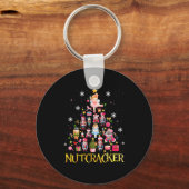 Nutcracker Christmas Tree Ballet Dance Women Kids Schlüsselanhänger (Vorderseite)