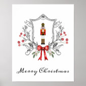Nutcracker Classic Wappen Art Poster (Vorne)
