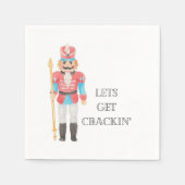 Nutcracker Cocktail Napkin Serviette (Vorderseite)
