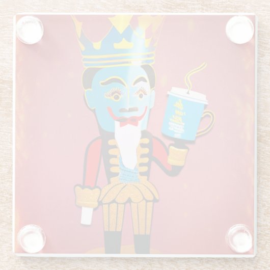 Nutcracker Coffee King Untersetzer Set (Rückseite)
