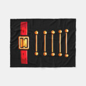 Nutcracker Costume Matching Toy Solider Women Kids Fleecedecke (Vorderseite (Horizontal))