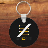 Nutcracker Costume Uniform Matching Toy Soldier Ha Schlüsselanhänger (Vorderseite)