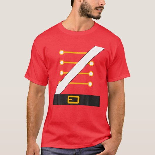 Nutcracker Costume Uniform Matching Toy Soldier Ha T-Shirt (Vorderseite)