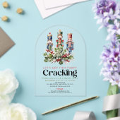 Nutcracker Cracker Weihnachtsfeier Acryleinladungen (Insitu (Hochzeit))