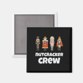 Nutcracker-Crew passt zu Weihnachtsjunge Männer Ge Magnet (Vorderseite/Rückseite)