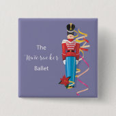 Nutcracker Dance Ballet Performance Congratulation Button (Vorderseite)